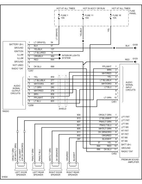 1991 Ford ranger radio wiring diagram #8
