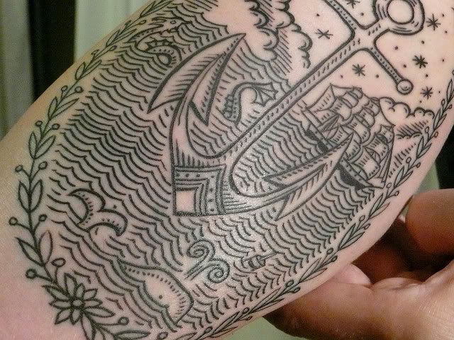 For that reason nautical tattoos you're my cup o' tea