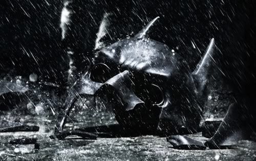 Dark Knight Rises Broken Mask Wallpaper
