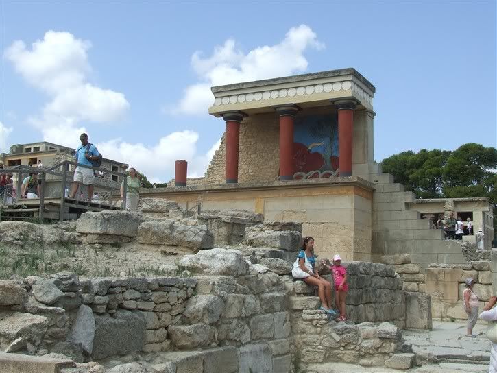 Stary Kreteńskie Miasto Z Pałacem Minosa Eksploratorzy • Zobacz wątek - Pałac Minosa w Knossos (Kreta)