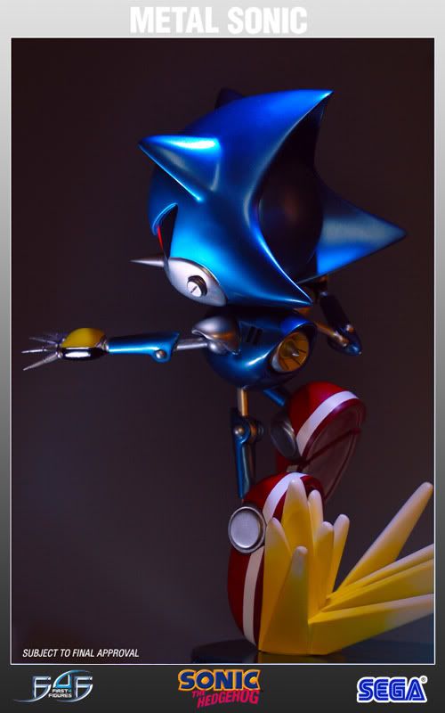 first 4 figures sonic statue