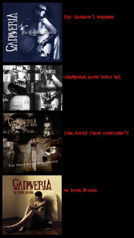Cadaveria Discography