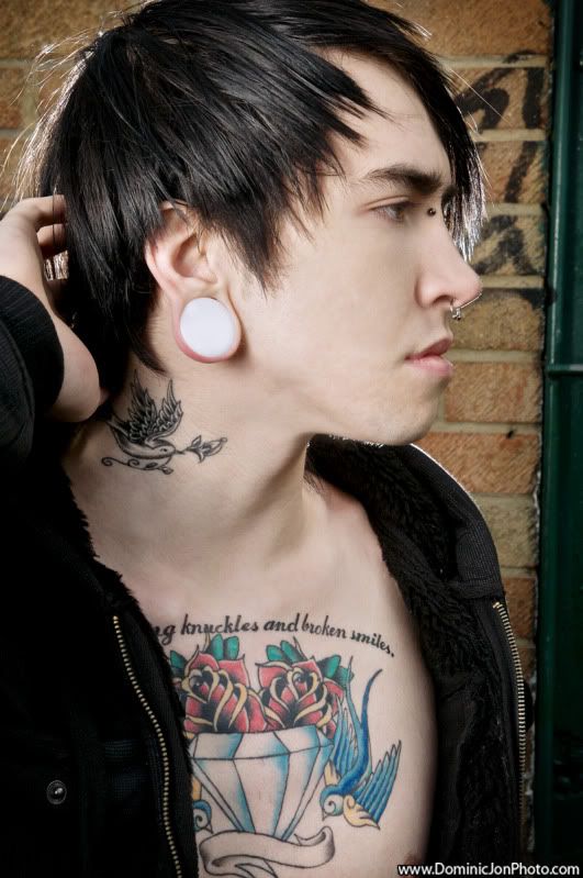 neck tattoos. Neck Tattoos