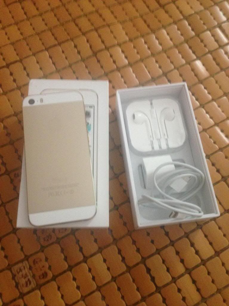 Iphone 5s gold 32g quốc tế mới likenew giá hot đây!!!! - 1