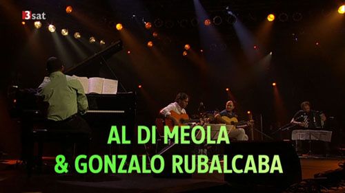 Full Frontal Al Di Meola Guitar Gonzalo Rubalcaba Piano 