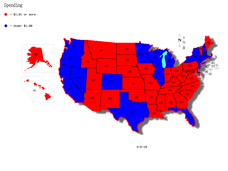 Spending by State