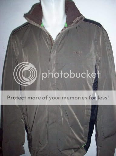 HUGO BOSS Windbreaker Sport jacket Mens size L, Green label 