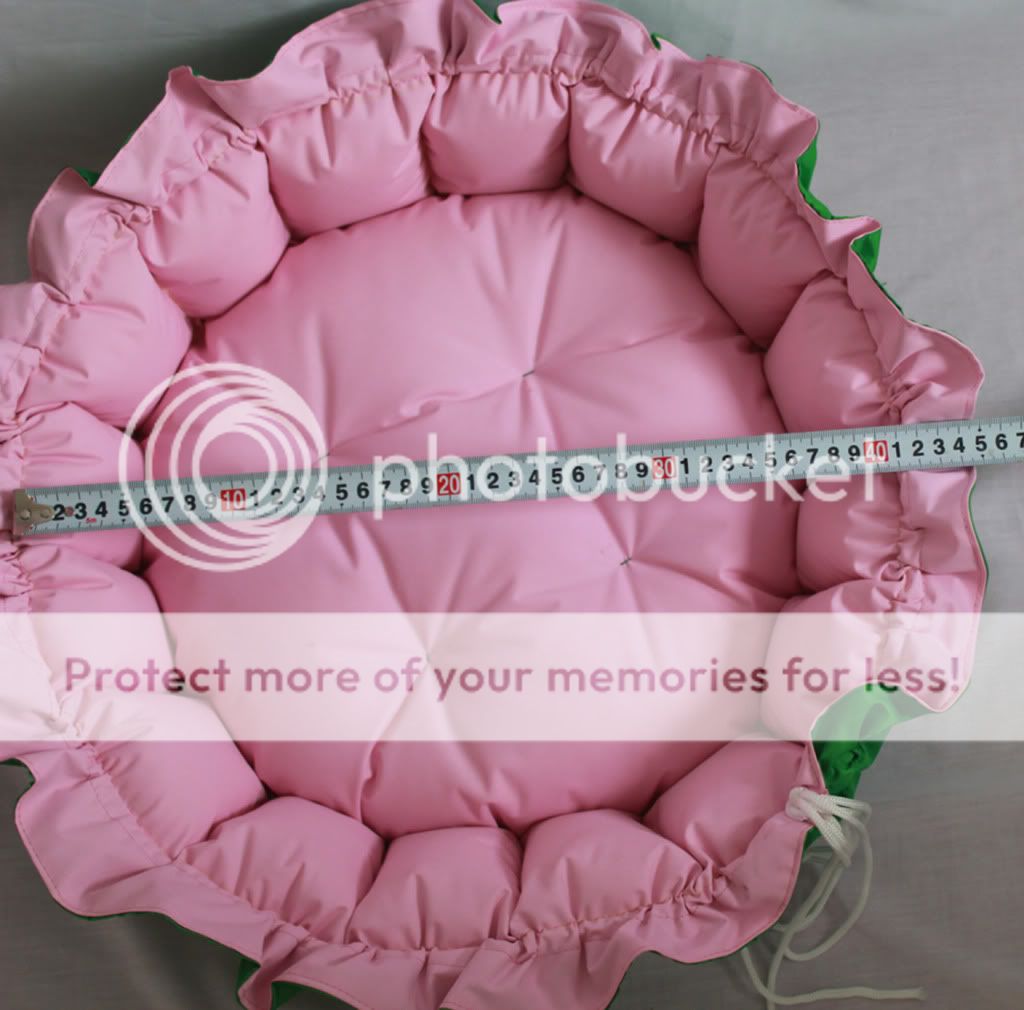round waterproof handmade pet/cat/dog bed any color