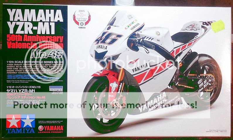 Tamiya (14115) Yamaha YZR M1 Valencia 1/12 - International Scale Modeller